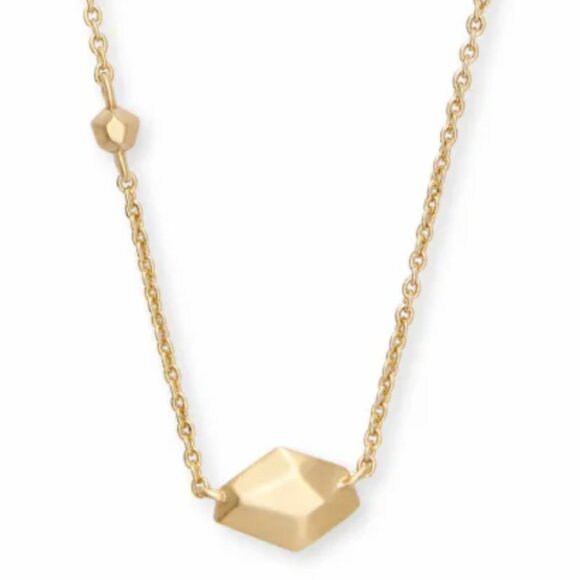 NWT Kendra Scott Rose Gold Laureen Pendant Necklace - Picture 11 of 12